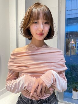 フェブミエル(fev miel) 【fev_rara】yellow beige × bob