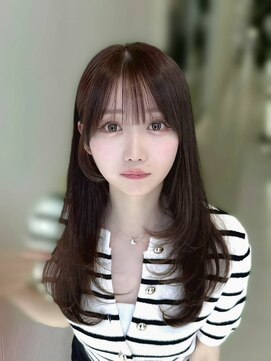 ココラー(COCOlar) 縮毛矯正シースルーバング