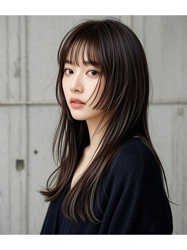 エイチ ウルフカット 大阪梅田(811) タッセルボブウルフボブマッシュウルフミディアムヘアカラー