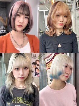 【高難度のカラーを操る◎】ダメージレスに叶えるハイトーンなど…圧倒的技術でリピート確定。【原宿】