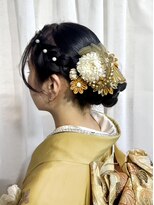 コロアイ(COROAI)&nbsp;ゆるふわアレンジ　ヘアセット　振袖