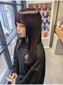 ボルドーカラー×レイヤー