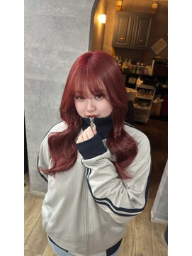 ヘアサロンラルガ 下曽根店(Hair salon Raruga) ハイライトカラーミルクティーベージュレイヤーカット
