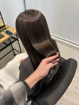 リアン(Lien) 髪質改善ストレートグレージュ