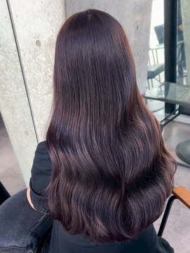 ニフティー(Nifty) 色っぽロング/艶ロングウェーブ/ヨシンモリ/ラベンダーブラウン