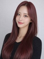 ガーディナ(Gardina)&nbsp;カシスピンク 髪質改善 顔周りカット 20代 レイヤーカット