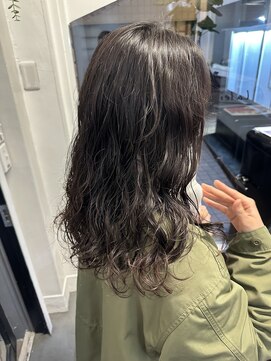 ラレイ ハラジュク(Lalei harajuku) 【白石】レディースニュアンスパーマゆる巻きウェーブ原宿