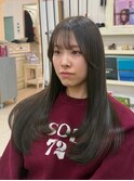 【古澤】ほんのりレイヤー ブリーチなしオリーブグレージュ