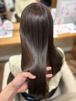 ファースト 長町店(first)&nbsp;【カラーに迷ったらこれ！】光にふんわり透けるアッシュベージュ