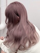 ミル 心斎橋(MIL)&nbsp;大人可愛い♪ハイトーンミルクティーピンク/心斎橋