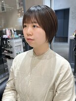 ロンドイディールバンダイ 新潟万代(Lond ideal)&nbsp;モカブラウンショートボブ