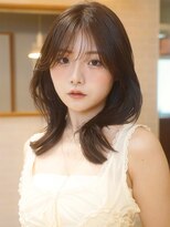 ガーランド (Garland)&nbsp;大人かわいいくびレイヤー顔まわりレイヤーカットまろベージュ
