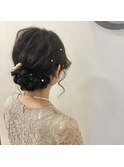 【Jour京都：北谷】王道！ゆるふわローシニヨン