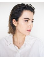 ピズム(PISM)&nbsp;外ハネエアリー耳かけイメチェンボブ/フォギーベージュ