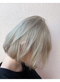 【W-ワット-担当田辺貴裕】前下がりボブ/切りっぱなし/ミニボブ