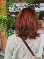 ヒカリスヘアー 吹田店 ＃オレンジブラウン