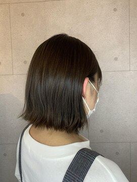 リスタバイネオリーブ 浅草(Re:sta by neolive) 切りっぱなしボブスタイル　Re:sta by neolive