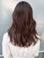 アイティー バイ アルバム 浦和店(IT by ALBUM)&nbsp;ショコラベージュ レイヤー_グレーベージュ前髪パーマ_ba306552