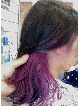 ラニハナクドウ(lanihana.kudo) ~*+インナーカラーwithジューシーパープル*+~