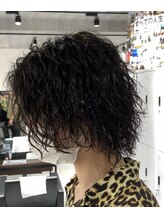 ＜ウルフ＞[京都/メンズ/メンズパーマ/ツイストスパイラルパーマ/波巻きスパイラルパーマ/眉毛/フェード]