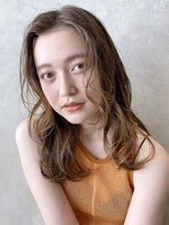 アイティーバイアルバム 下北沢店(IT by ALBUM)&nbsp;ミディアムレイヤー_くびれミディホワイトグレージュ_8503