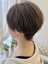 リル(re'll) 《花屋併設》ミルクチョコレート/マッシュヘアー@20代30代40代