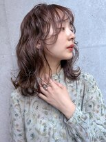 オーブ ヘアー フォール 山形東原町店(AUBE HAIR fall) 20代・30代_パーマ風巻きスタイル