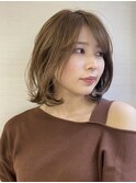 髪質改善/切りっぱなしボブ/美髪/30代40代/［人形町］