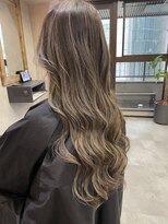 サニー 渋谷(SUNNY) グレーベージュニュアンスカラーアッシュミルクティー