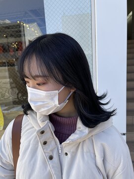 クララ サカエ(CLALA Sakae LA.DONNA group) 透けるブルーブラック