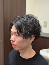 ケースタイル ヘアスタジオ 神保町店(K STYLE HAIR STUDIO) スパイラルパーマ/メンズパーマ/波巻きパーマ/眉毛/メンズカット