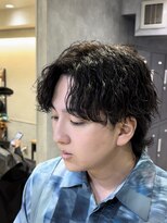 レイズ 名古屋(RAYS) 波巻きスパイラルパーマセンターパートウルフ h