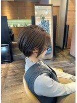 チチョ(chicho)&nbsp;ショートボブ×グレージュ