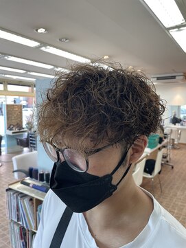 デンパツクラブ ストリート(DENPATSU CLUB Street) ツイストスパイラルパーマツイストパーマメンズパーマ刈り上げ