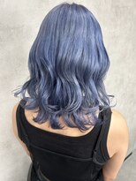 ルノン シェリー(LUNON cheliy)&nbsp;ブルージュカラー/ケアブリーチ/ハイトーン/韓国/ミディアム