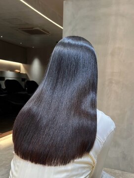 レーヴバイロンド 仙台(Reve by Lond) 髪質改善ストレート縮毛矯正レイヤーカットダークアッシュ仙台