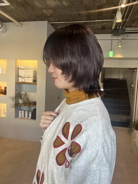 スタジオ ノル(studio noll) [あやな]ウルフ&艶カラー