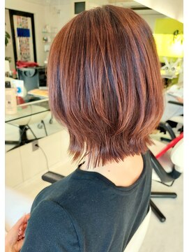 ノーマジーン(Norma jean) ショートウルフ×ハイトーン×レイヤーボブ  20代30代40代