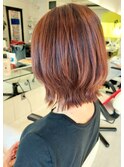 ショートウルフ×ハイトーン×レイヤーボブ  20代30代40代