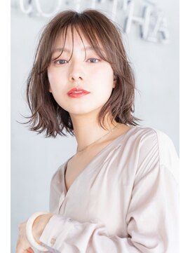 ロイド(Lloyd) 【Lloyd 大宮】くびれボブ×グレージュ