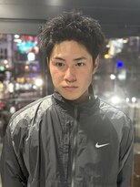 アウル 心斎橋(owl) 【刈り上げスパイキーショート】短髪/メンズカット/メンズパーマ
