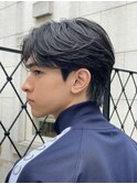 センターパート/カルマヘア/韓国メンズヘア/20代30代