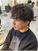 ニュアンスパーマ/シャドウパーマ/スパイキー/佐久間玲於