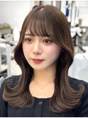 韓国ヘア/韓国スタイル/縮毛矯正/髪質改善/レイヤーカット