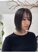 【栗本浩司】高知/ショートボブ、切りっぱなし