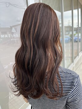 アメイジングヘアー 美沢店(AMAZING HAIR) こっくりまろんベージュ