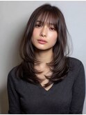 クラゲヘアー/小顔/ココアベージュ/オリーブグレー/水戸米沢