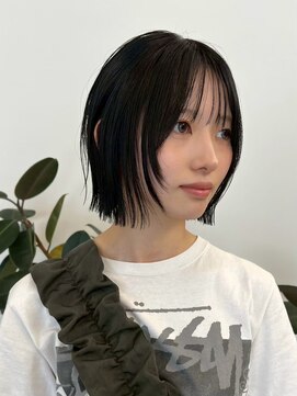 ノード(NODE) 栄小顔補正丸みレイヤーショートスタイル