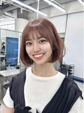 ミディアムレイヤー/大阪/梅田/茶屋町/マンツーマン/韓国/艶髪