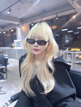 ザシェノンウメダ(THA CHAINON UMEDA) 心斎橋/着物ヘア/大人ガーリー/ダークアッシュ/似合わせカット